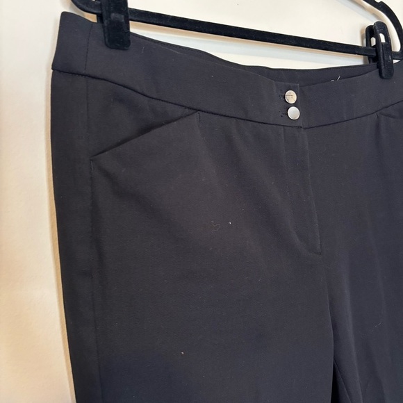 NWOT Chico’s Women’s Classic Black Tailored Ankle Length Pants Size 2 (12) - Picture 5 of 10